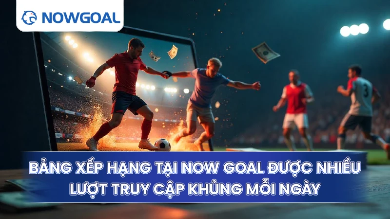 Bảng xếp hạng tại Now Goal được nhiều lượt truy cập khủng mỗi ngày